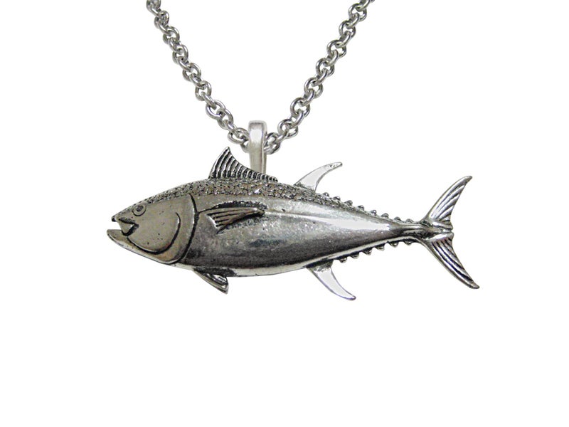 Kiola Designs Tuna Fish Pendant Necklace - Image 1
